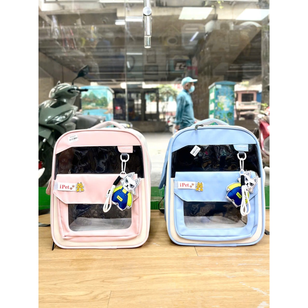 Balo IPET siêu dễ thương cho thú cưng <7kg