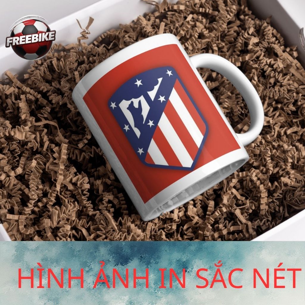LY SỨ IN CAO CẤP HÌNH LOGO ATLETICO MADRID