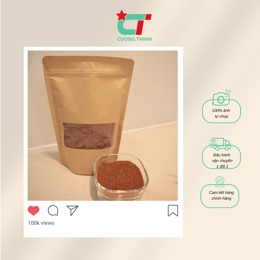 Bột Cacao Malaysia Nguyên Chất