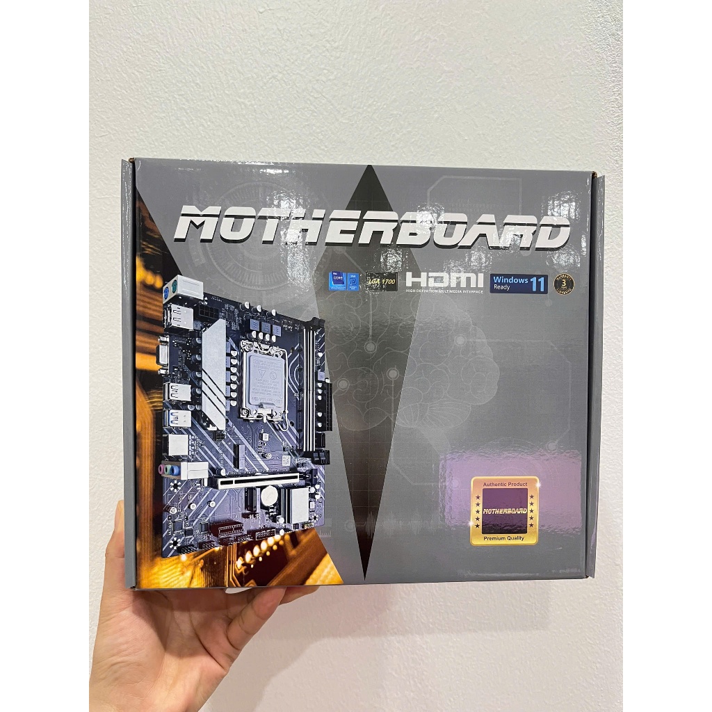 BO MẠCH CHỦ - MAINBOARD H110 OEM ( H110 K.GIGA ) - ( VGA / HDMI ) - MỚI FULLBOX