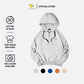  Áo Hoodie Half Zip BCI Cotton OG By Gonz Vải Nỉ Chân Cua Unisex - What it isNt 