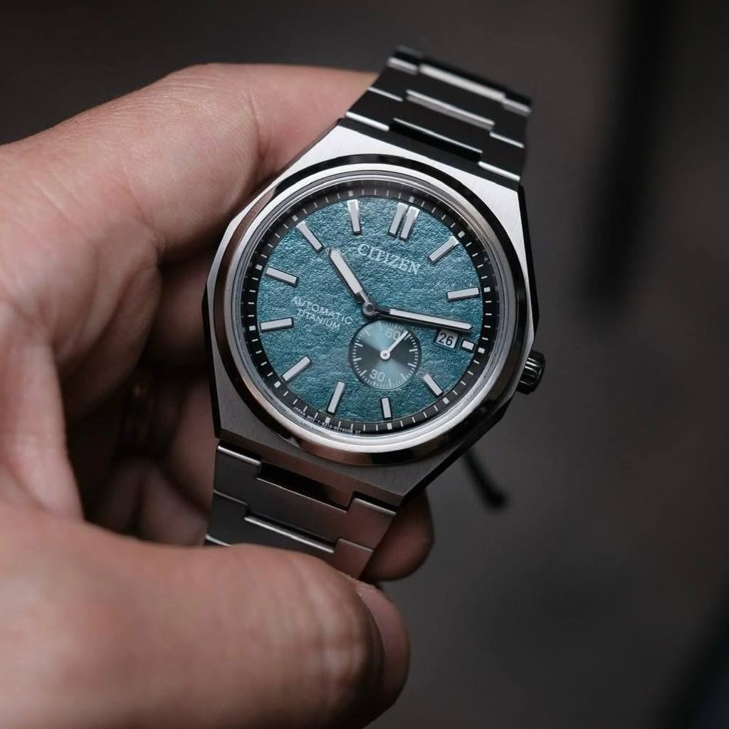 Đồng hồ nam dây thép Citizen Automatic Zenshin Super Titanium NJ0180-80X