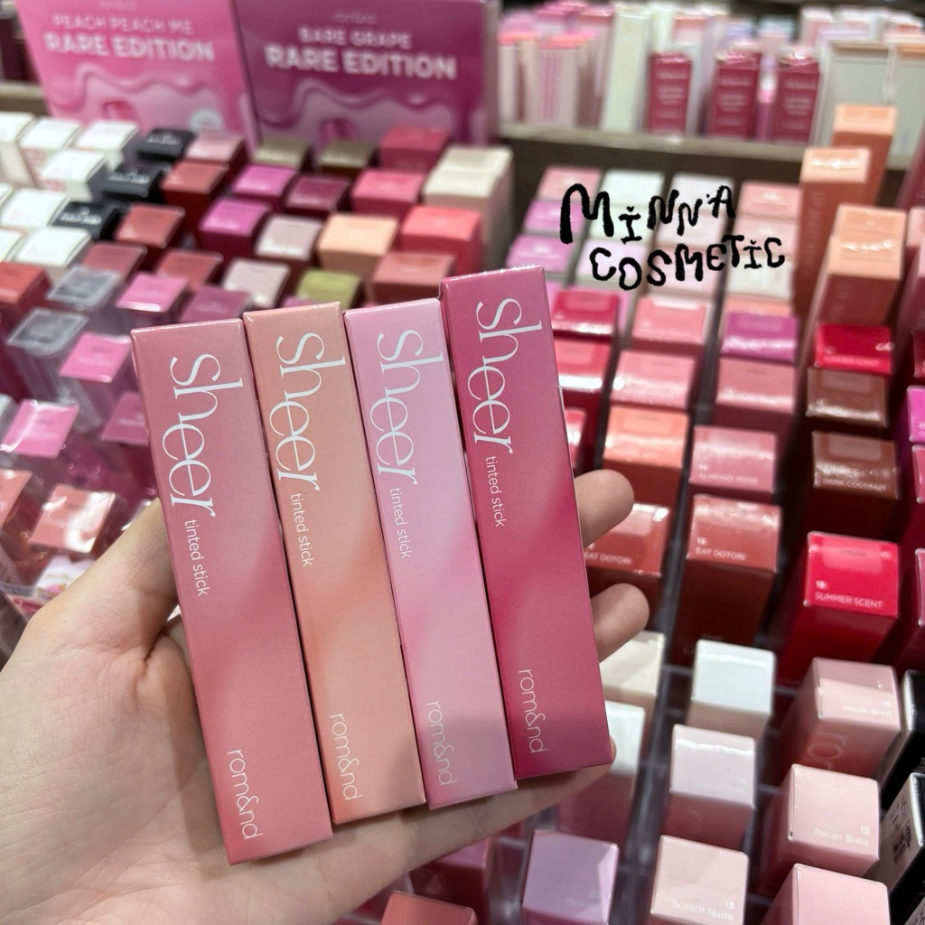 [Romand] Son Dưỡng Có Màu ROMAND SHEER TINTED STICK