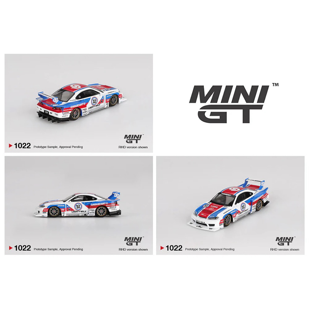 MiniGT BOX - Nissan LB-Super Silhouette S15 SILVIA GARASIDRIFT x LBWK 2025