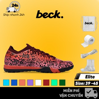  Giày Bóng Đá Va'por 16 E'lit Cổ Lửng Beck Đế Đinh TF Bám Sân Các Màu Sắc Sân Cỏ Nhân Tạo  Mã 2  