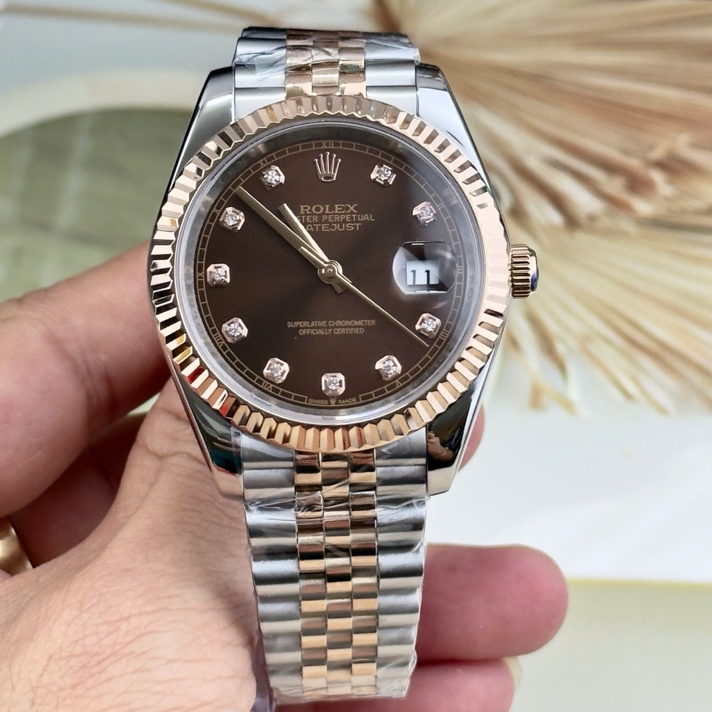 Rolex Day Just máy miyota 8215 nhập khẩu chính hãng [ Ngọc Nhi Watch ] Bảo Hành 24 Tháng