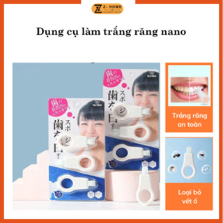 Bộ 3 Cái Dụng Cụ Lau Răng Cho Trẻ Tẩy Mảng Bám, Bọt Biển Nano, Tế Bào Chết