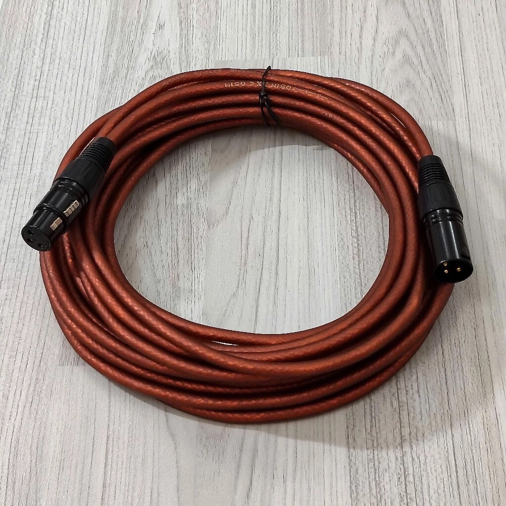 Dây Canon Đực Cái 10M chuẩn Stereo, Dây tín hiệu 10M Canon chống nhiễu sịn,Dây đực cái Tín hiệu tốt 