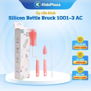 Cọ rửa 3 chi tiết Silicon Bottle Bruck 1001-3 AC - KidsPlaza