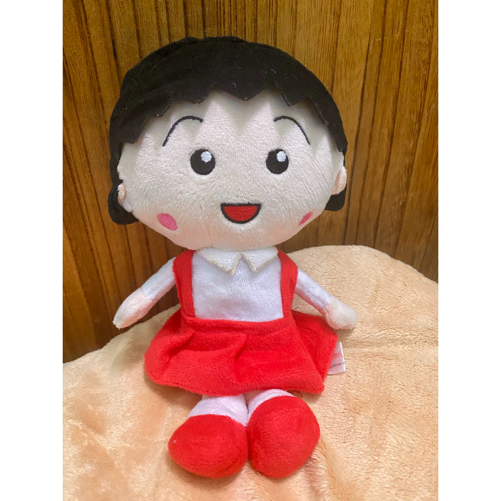 [2hand Nhật] gấu bông chibi Maruko-chan, đồ chơi nhồi bông Maruko