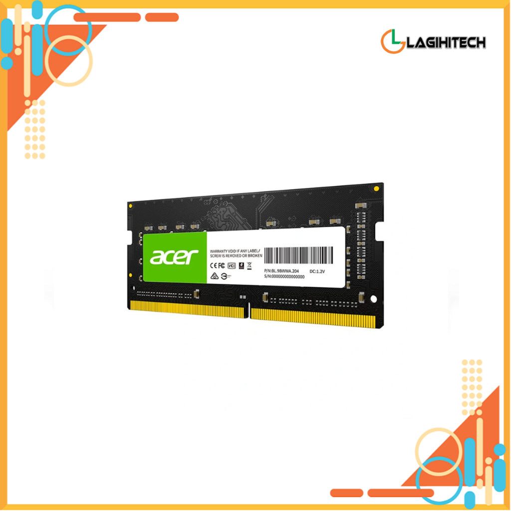 Ram Laptop Acer SD100 8GB / 16GB / 32GB DDR4 Bus 2400/2666/3200 Mhz . BẢO HÀNH 3 NĂM