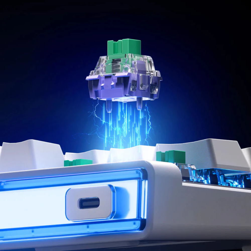 Bàn Phím Cơ Gaming HE Mchose Ace68 Air Esports - Rapid Trigger - Layout 68% - 8K Polling Rate - Có app tuỳ chính - Type | BigBuy360 - bigbuy360.vn