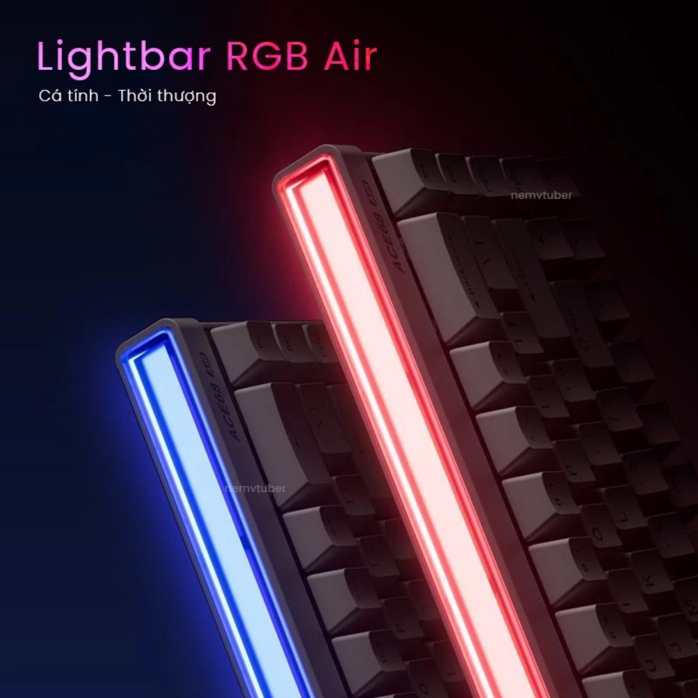 Bàn Phím Cơ Gaming HE Mchose Ace68 Air Esports - Rapid Trigger - Layout 68% - 8K Polling Rate - Có app tuỳ chính - Type | BigBuy360 - bigbuy360.vn