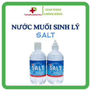 Nước Muối Sinh Lý Tpro Salt 0.9% 500ml – Súc Họng, Rửa Mũi, Vệ Sinh Da – An Toàn