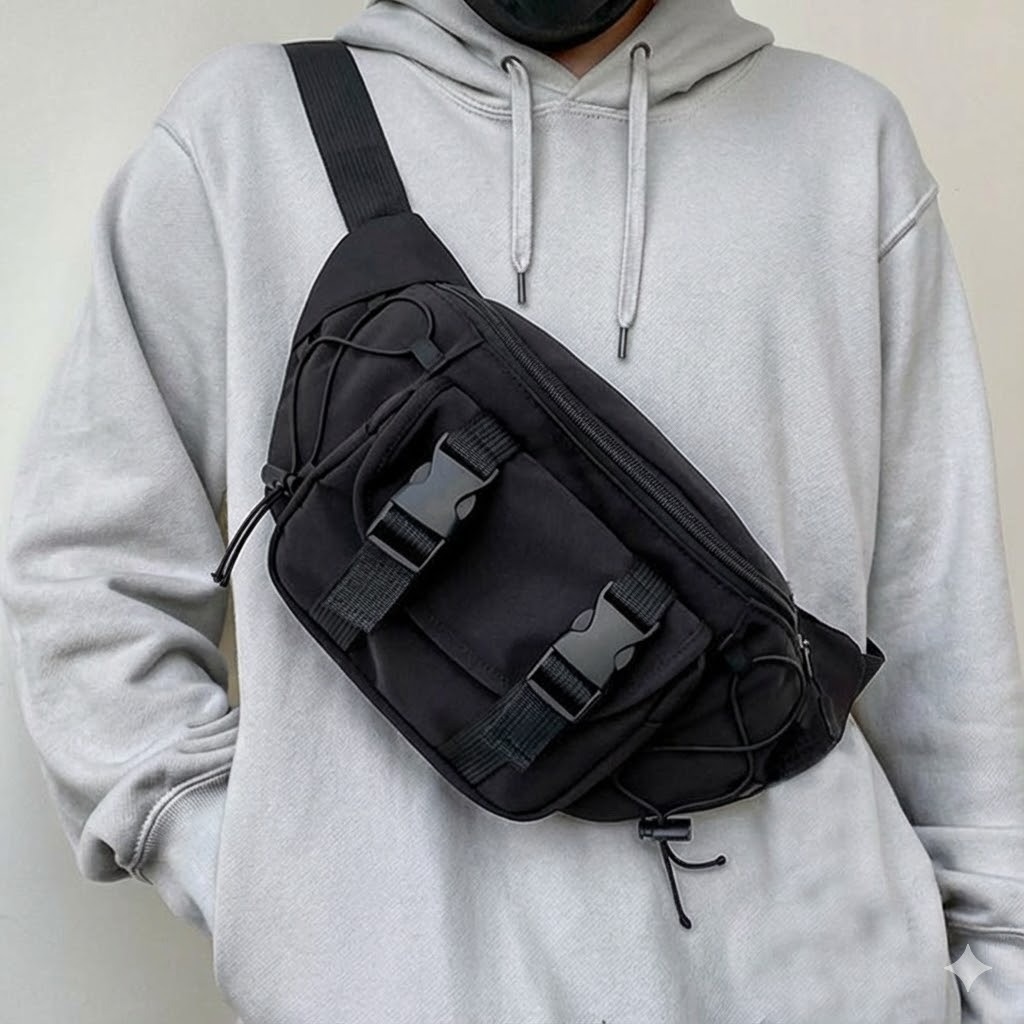 Túi đeo bụng thời trang cao cấp DH041 thiết kế đeo chéo tiện lợi thương hiệu CHENNY