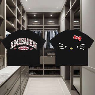  SYCP- COD  Áo Thun Boxy  Cotton Cổ Tròn Nam Nữ Áo Phông Nữ Form Rộng Nữ Mùa Hè Kiểu Đẹp Nam Nữ Hoa văn in hình mèo 