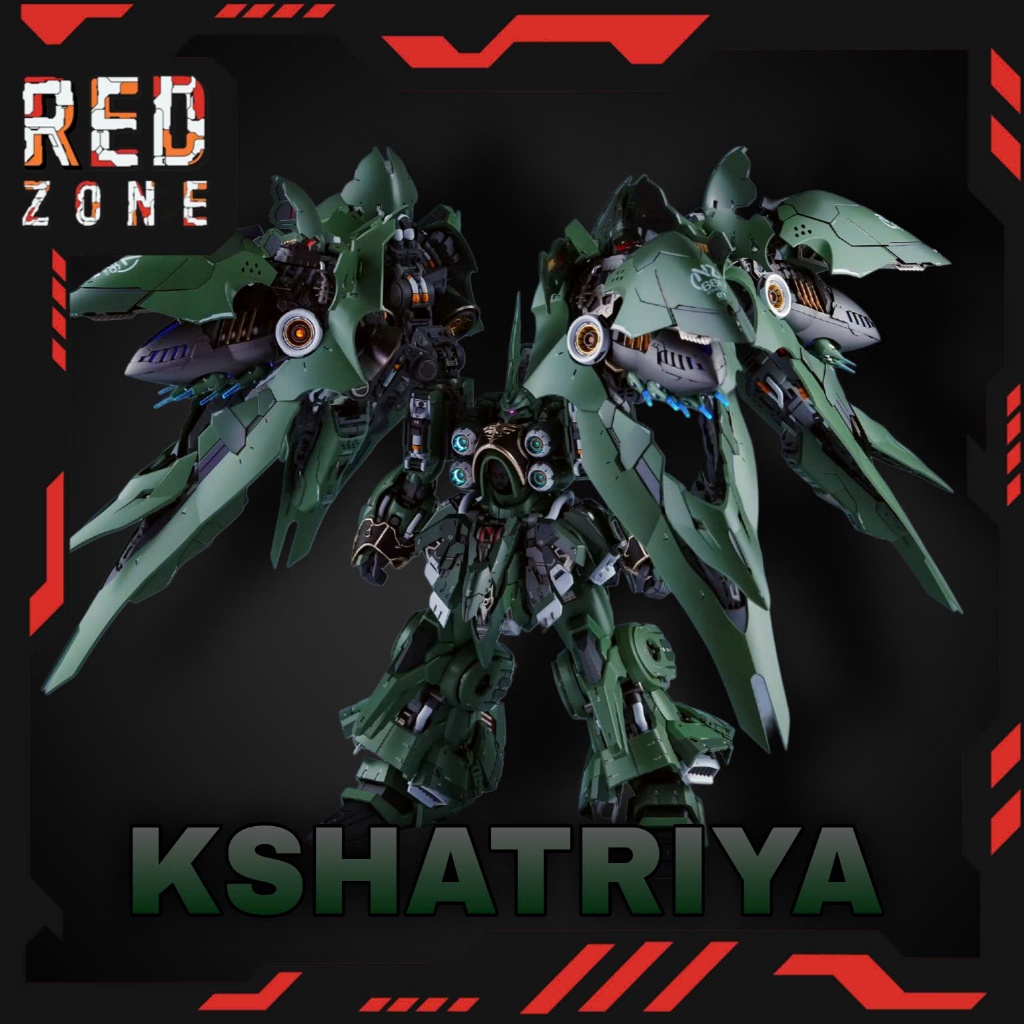 [HOẢ TỐC] Mô Hình Lắp Ráp NZ-666 Kshatriya Axis Model - Solomon (Tặng Kèm Base, Decal Nước và LED)