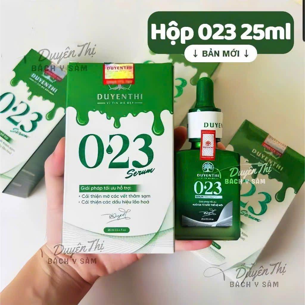 023 Duyên Thị Bách Y Sâm Thượng Phẩm Tái Tạo Da Thế Hệ Mới 25ml