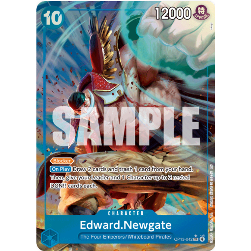 [Thẻ bài OnePiece] OP13-042 | SR | CHARACTER Edward.Newgate (Alternate Art)