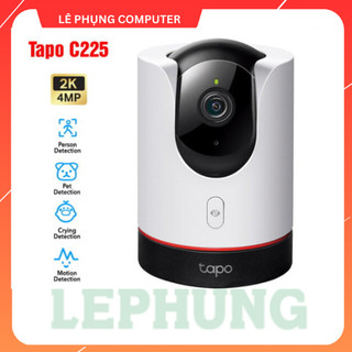  Tapo C225 Camera WiFi AI An Ninh Gia Đình TP-Link Độ phân giải 2K 4MP | Dễ dàng cài đặt | Bảo hành 24 tháng 