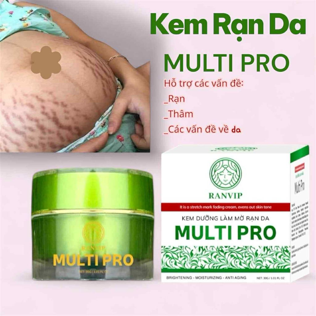 KEM RẠN DA MULTI PRO [CHÍNH HÃNG+ TẶNG SỮA TẮM] 20g , 30g dành cho mọi đối tượng