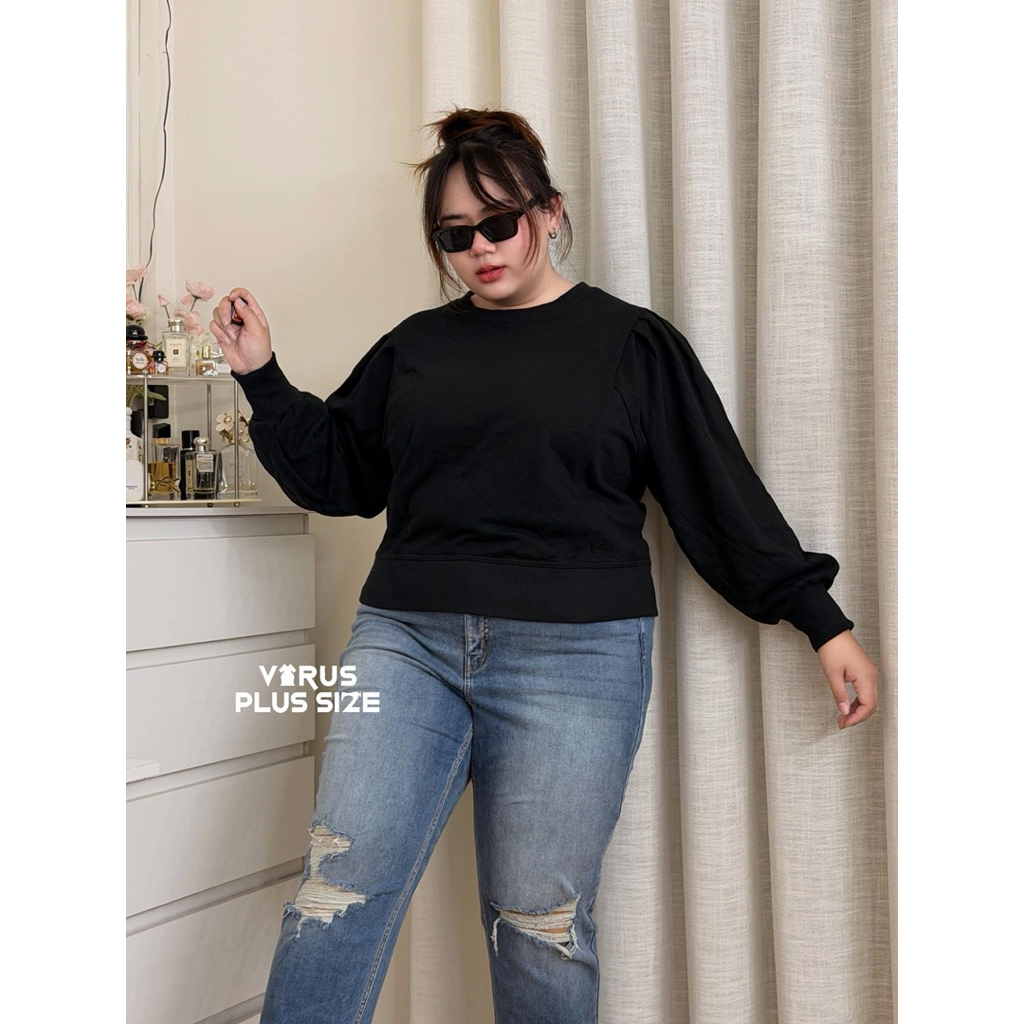 [Virusplussize] Áo nỉ @newday xuất xịn bigsize