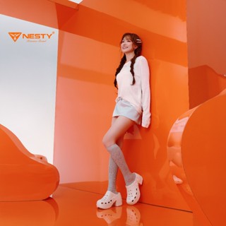 [NE61]  [Tặng charm] Dép sục đế cao 9cm đúc nguyên khối NESTY