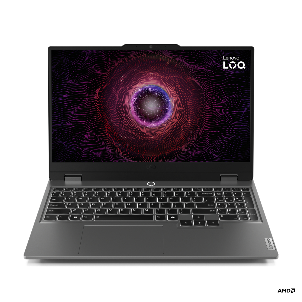 Laptop Lenovo Gaming LOQ 15ARP9 R5-7235HS/16GB/512G/15.6FHD/RTX3050 6G/W11_Xám_83JC00LVVN | BigBuy360 - bigbuy360.vn