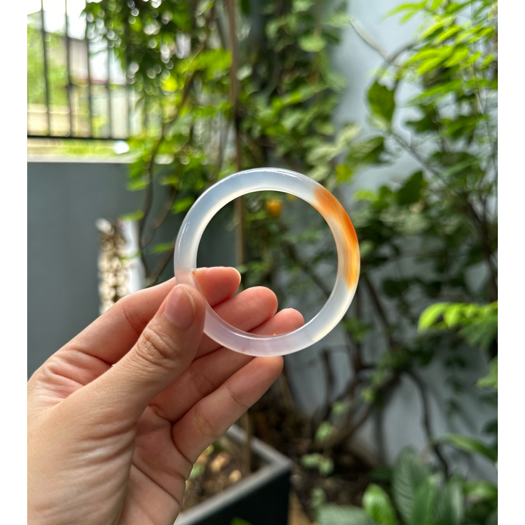 VÒNG MÃ NÃO TRẮNG ĐIỂM KOI Ni 48,7