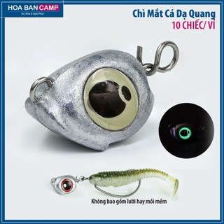 Chì Mắt Cá Dạ Quang 3.5g 7g 10g | 10 Chiếc/ Vỉ