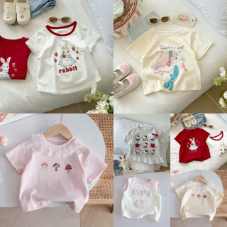  Áo thun hè Little Maven mẫu dễ thương cho bé gái áo hè bé gái chất liệu cotton mềm mại LMG1- Little Maven Chính Hãng 