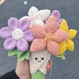 Bó Hoa Jellycat Len Handmade | Quà Tặng Sinh Nhật 14/2 8/3 20/10 - Qùa tặng Valentine