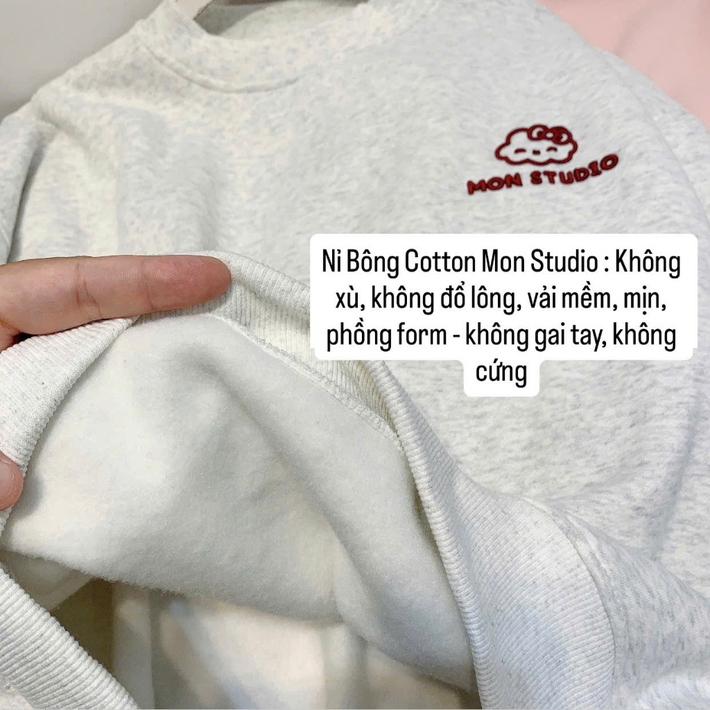 [ ÁO HOODIE ZIP NỈ BÔNG ] Mon Studio – Áo Khoác Nỉ Hoodie Zip Boxy Tay Dơi Có Nút Bấm Form Rộng Nam Nữ Unisex S082 | BigBuy360 - bigbuy360.vn