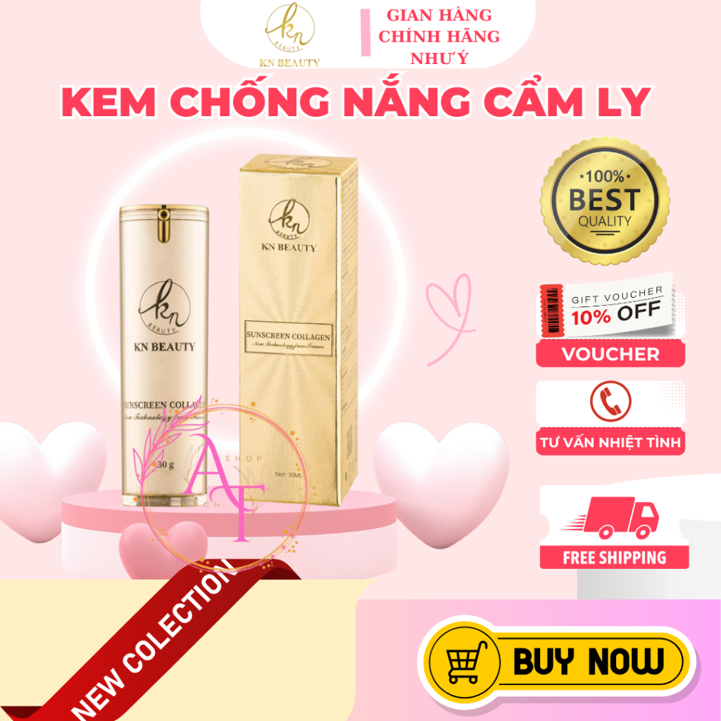 ̣[Chính Hãng] Kem Chống Nắng Kn Beauty 30ml, SPF50, PA +++