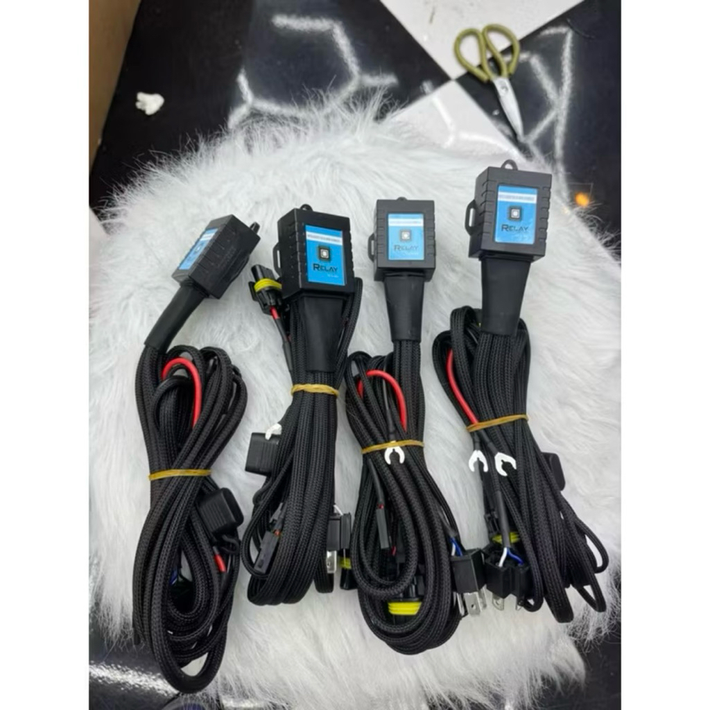 Relay điển tử H4 độ đèn pha, đèn gầm