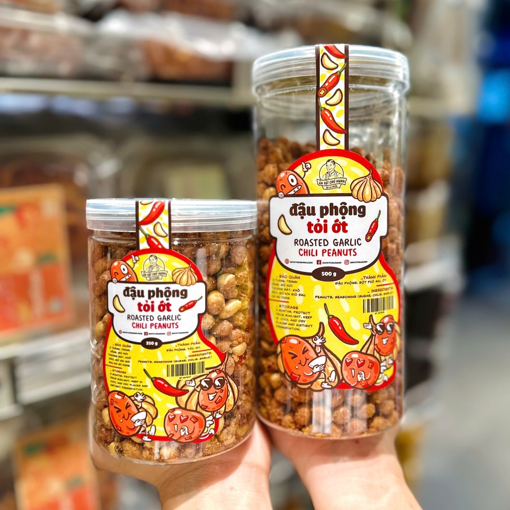 Đậu Phông Cháy Tỏi - Ăn Vặt Chú Mạnh
