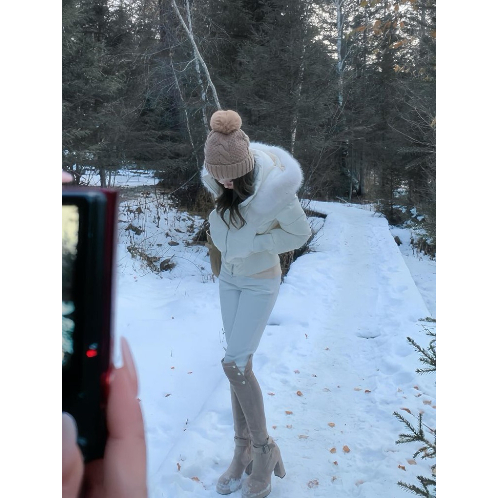 Áo Khoác Phao Dáng Ngắn Tôn Eo HANA STORE