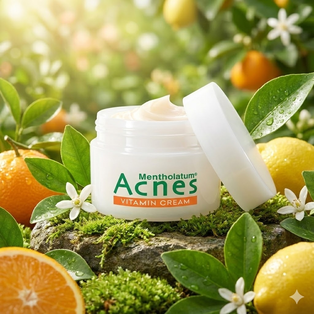 Kem Dưỡng Acnes Vitamin Cream Trắng Da Cung Cấp Dưỡng Chất Cho Da  50g