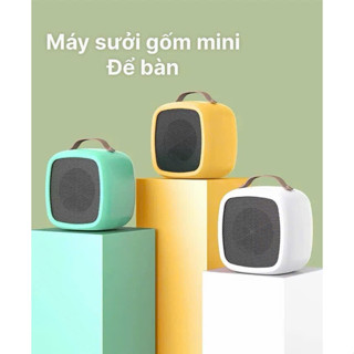 Máy sưởi điện để bàn, Làm nóng nhanh Máy sưởi không khí ấm để bàn 500W, Quạt sưởi Mini Di động