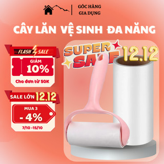  Cây lăn bụi 10cm lõi giấy lăn bụi làm sạch quần áo ga giường sofa lông chó mèo 