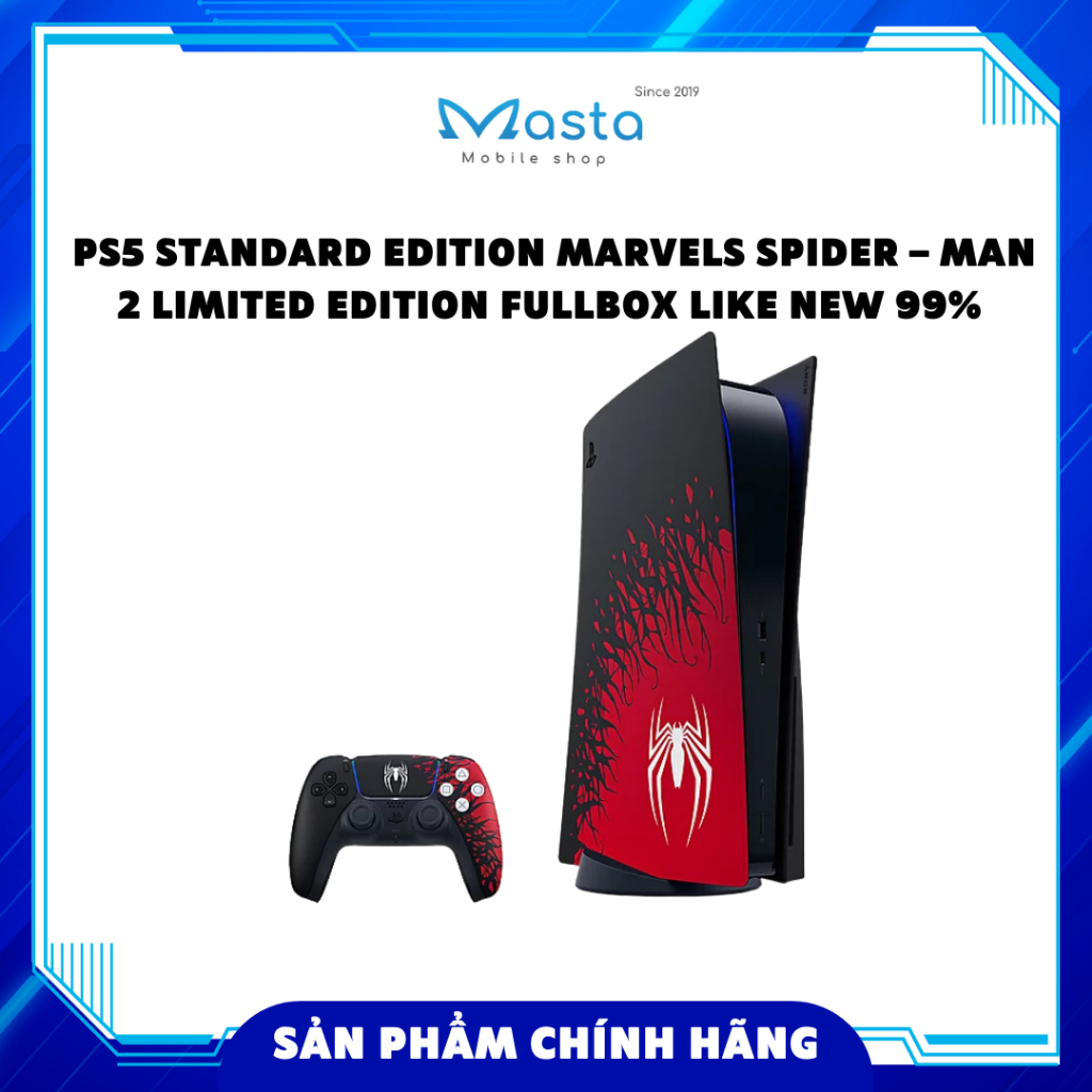 Máy game PS5 standard edition Marvels Spider – Man 2 LIMITED EDITION fullbox like new 99% bảo hành 9