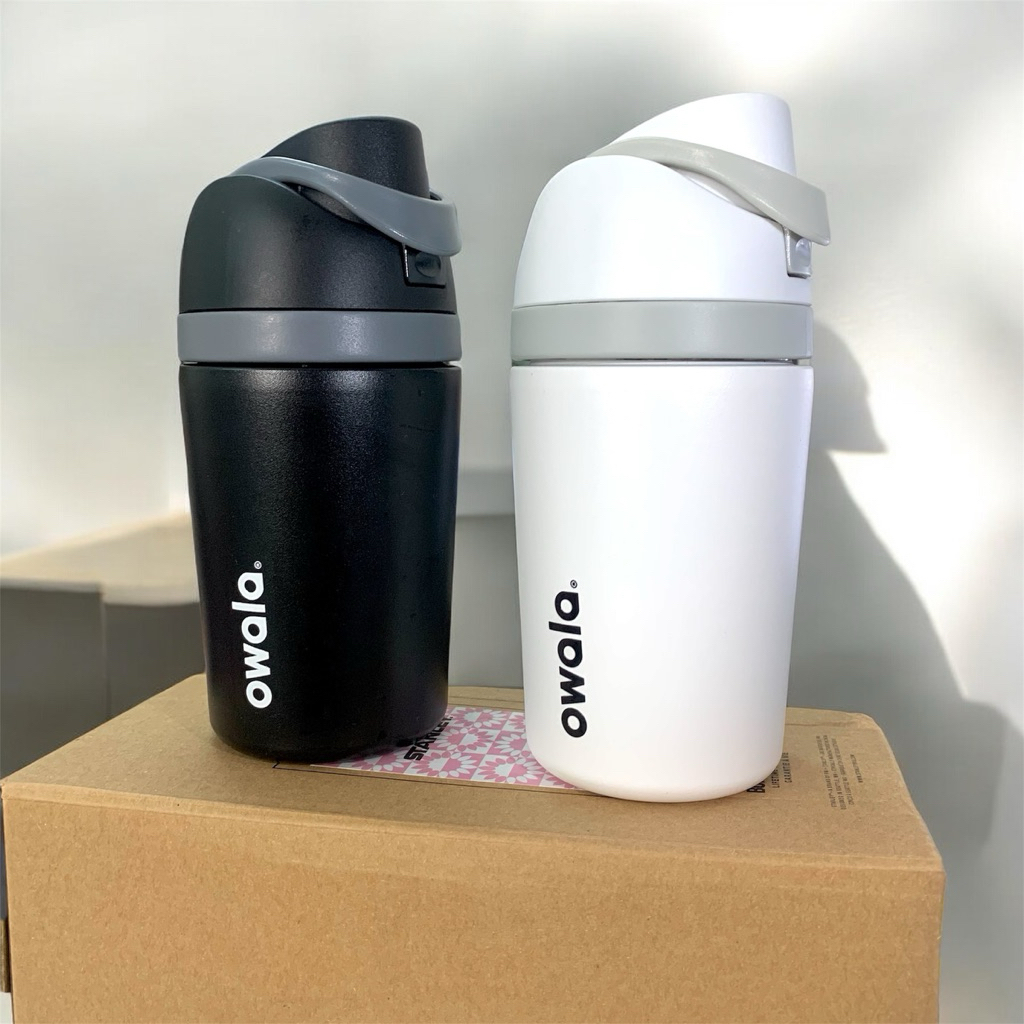 𝗢𝗪𝗔𝗟𝗔 𝟭𝟮𝗼𝘇 | Bình giữ nhiệt Owala 12oz 350ml | đồ gia dụng