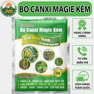 Siêu Vi Lượng Bo Canxi Magie Kẽm nguyên liệu nhập khẩu gói 1kg J80 NongNghiepVietNhat