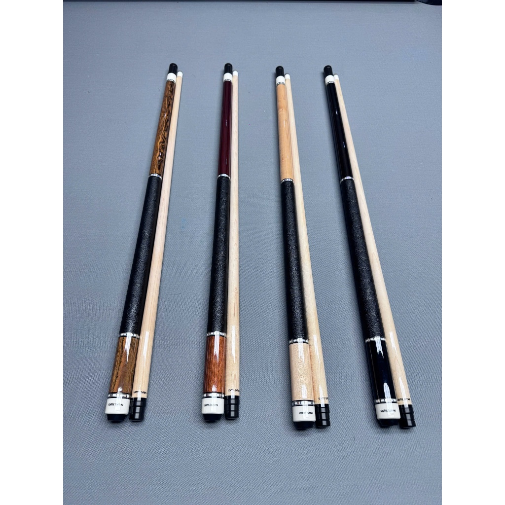 [Tặng Chuôi Nối] Cơ Bida Lỗ untidaw cá nhân - Ren Radial, Ngọn Full Carbon Chính Hãng Cao Cấp