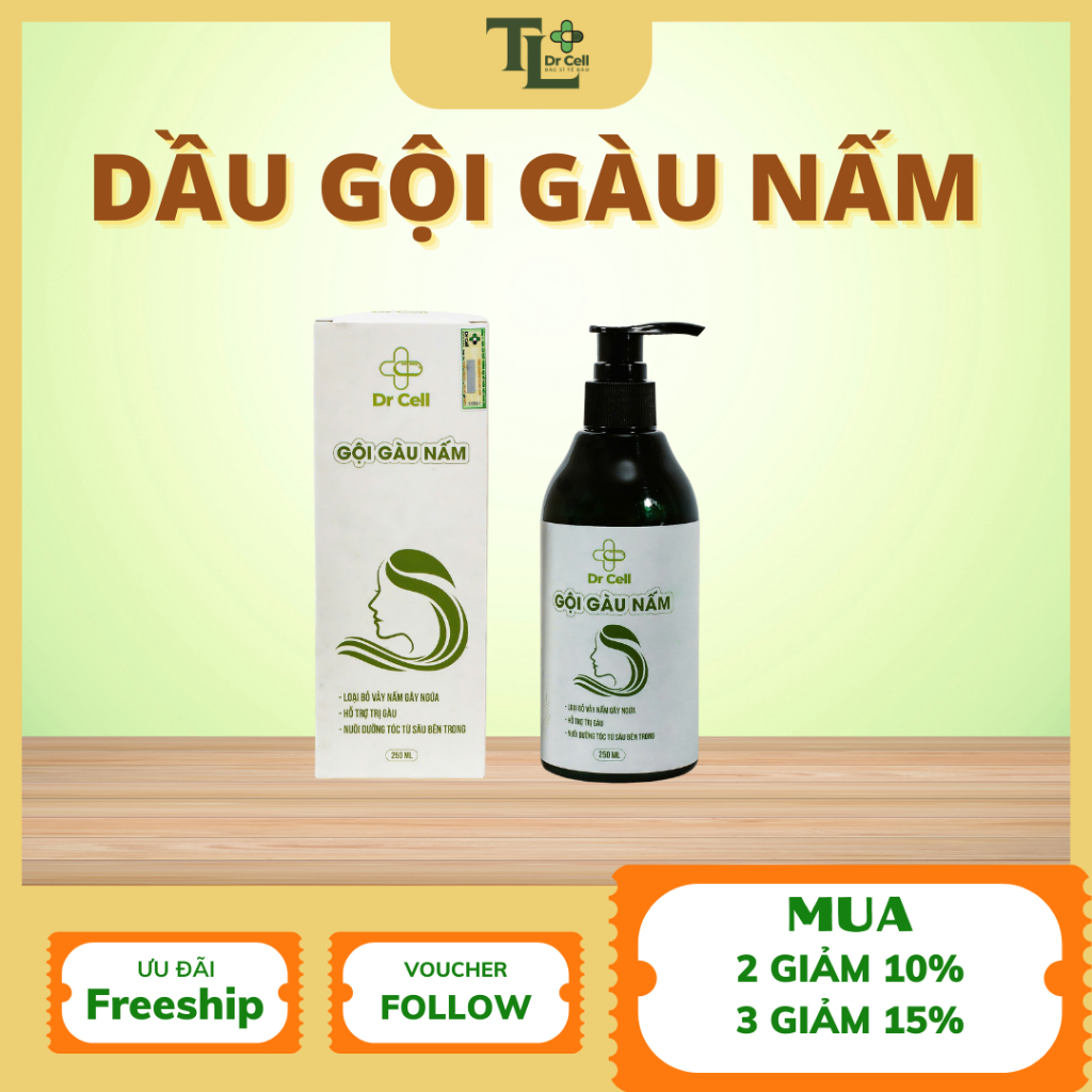 Dầu Gội Nấm Dr Cell