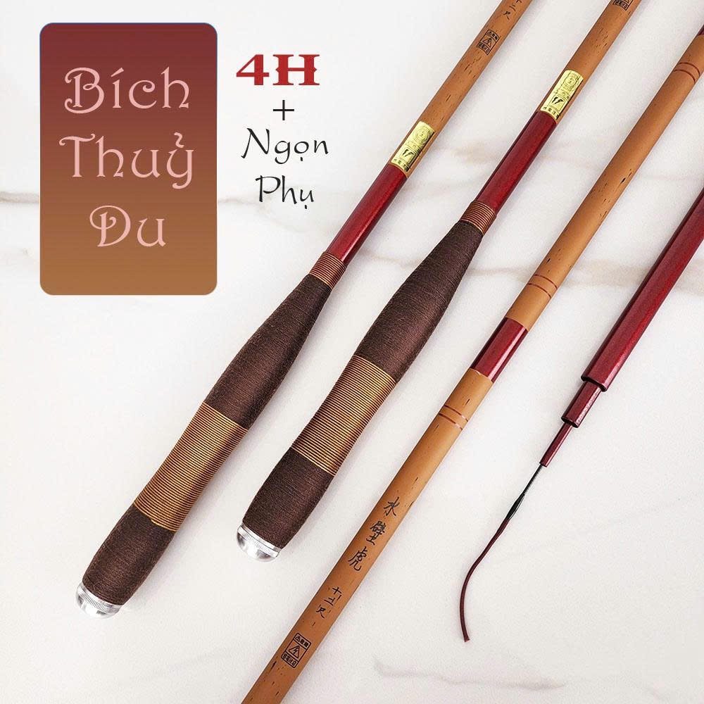 Cần câu tay 4H Bích Thuỷ Du câu cá nước ngọt rô diếc cá chép thích hợp câu cảm giác
