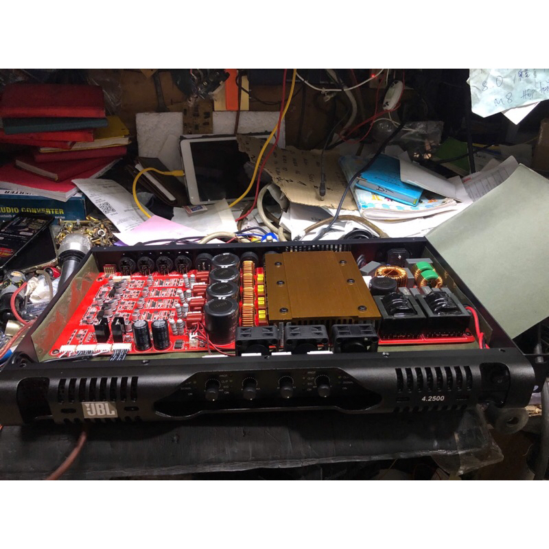 Cục đẩy công suất lớn jbI class d 4 kênh 6000w