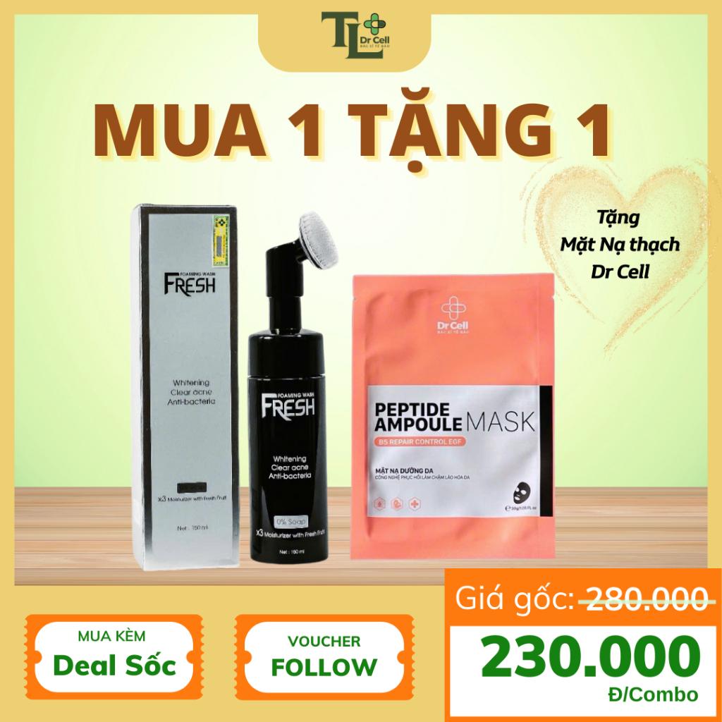 Sữa Rửa Mặt Fresh Dr Cell