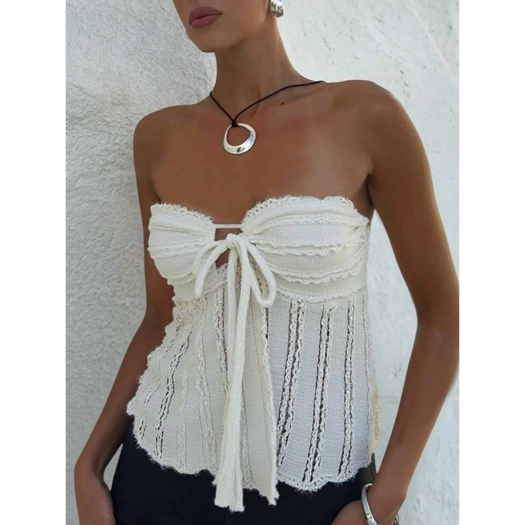 Áo cúp ngực style y2k