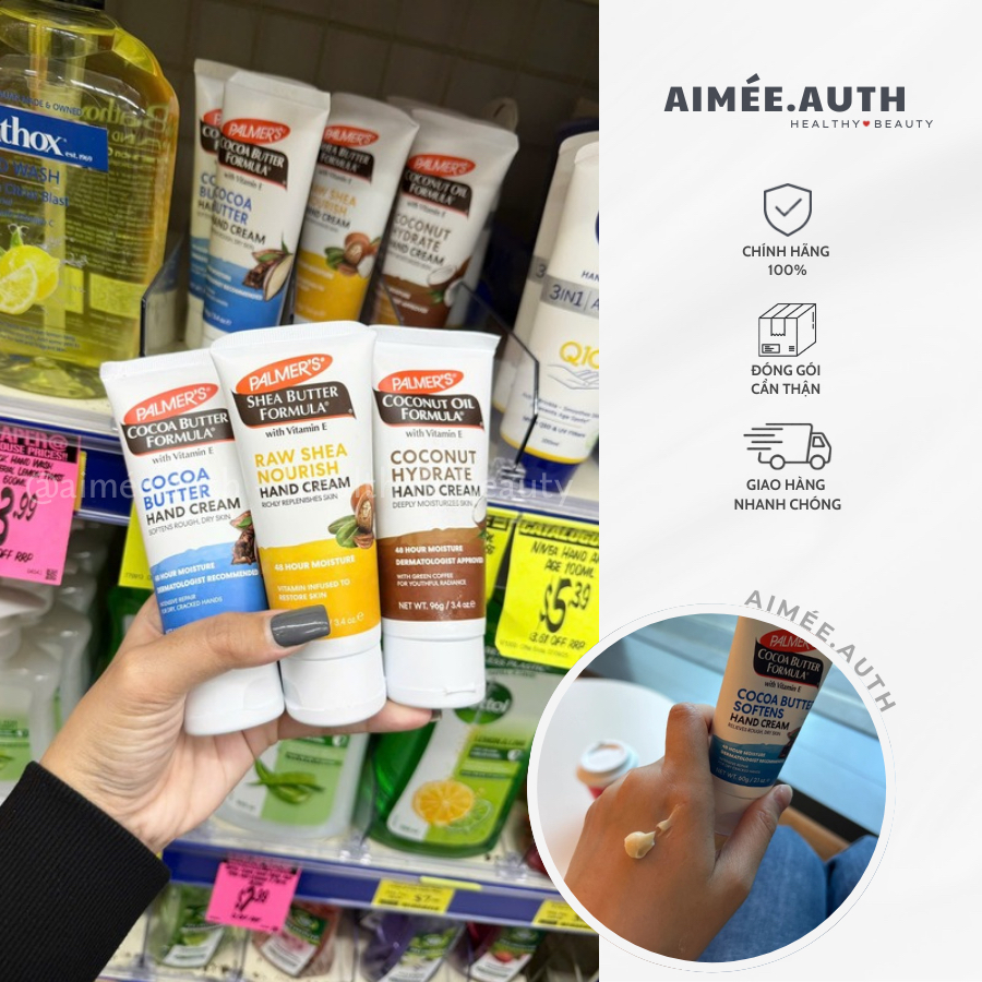 [ÚC] Kem tay Palmers siêu thơm - Tuýp 96g